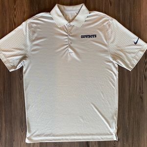 Nike Dallas Cowboys Polo Shirt Medium